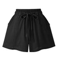 Plus Size Breezy Cotton Summer Shorts