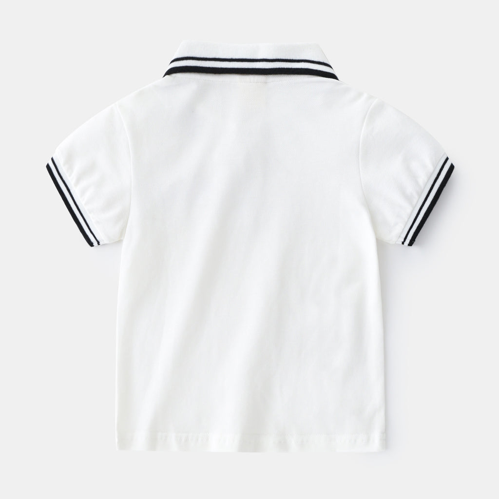 Boy's T-shirt Summer Polo Shirt for kids