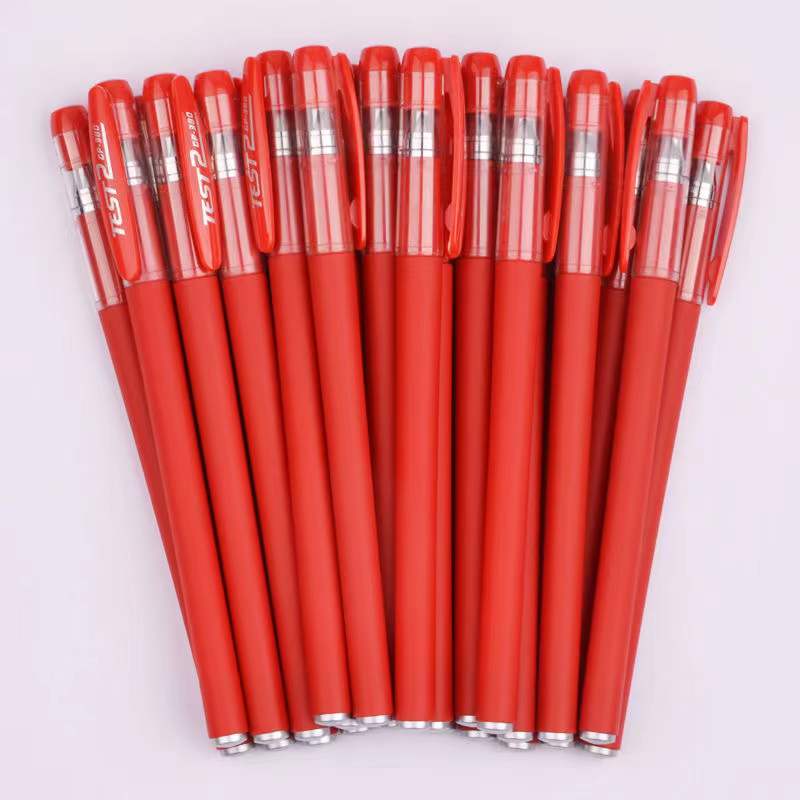 10-Piece Gel Pen Set - Perfect For Students, Exams, Office & School - Red, Black, Water & Carbon Pens! - For Students & Office Workers - Everyday Writing & Note-Taking - Great Gift for Back to School & Graduation