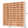 Wooden Multi-Grid Box Car Storage Display Box Hand-Held Storage Box Multi-Layer Display Cabinet Wall Toy Display Rack Stand