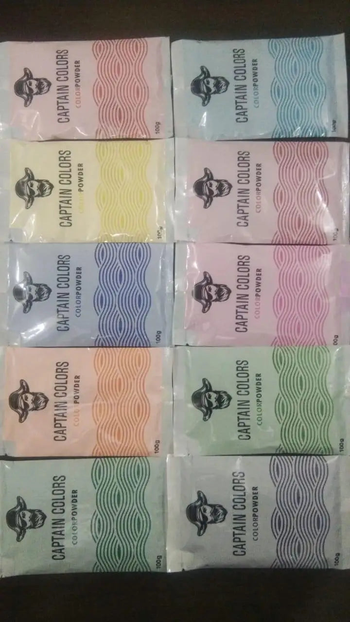 Vibrant Holi Color Powder for Halloween 20+ Shades Including Saffron Magenta & Violet Dust-Free & Skin Safe for the Environment