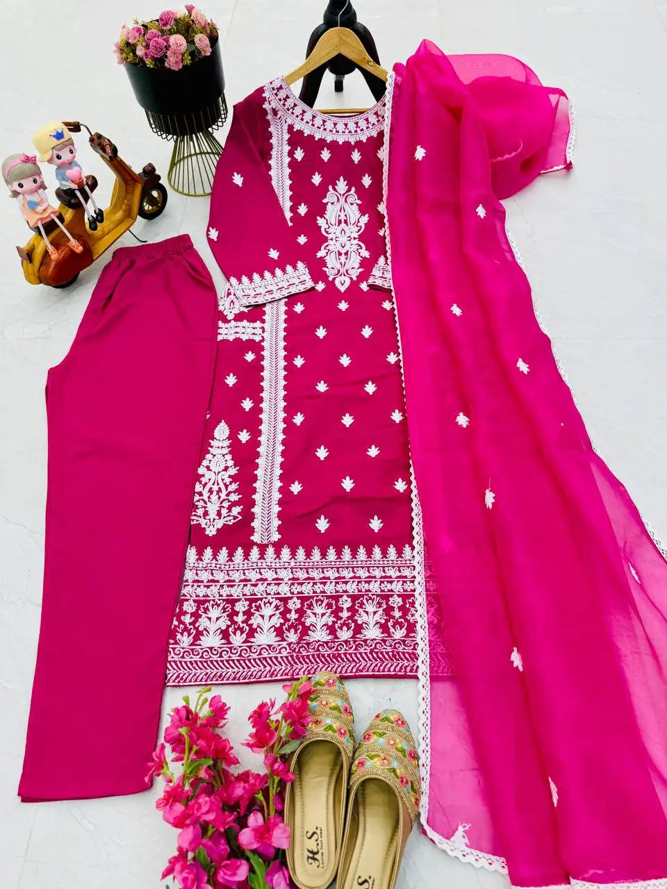 Designer New Party Top & Dupatta Set Indian and Pakistani Clothing