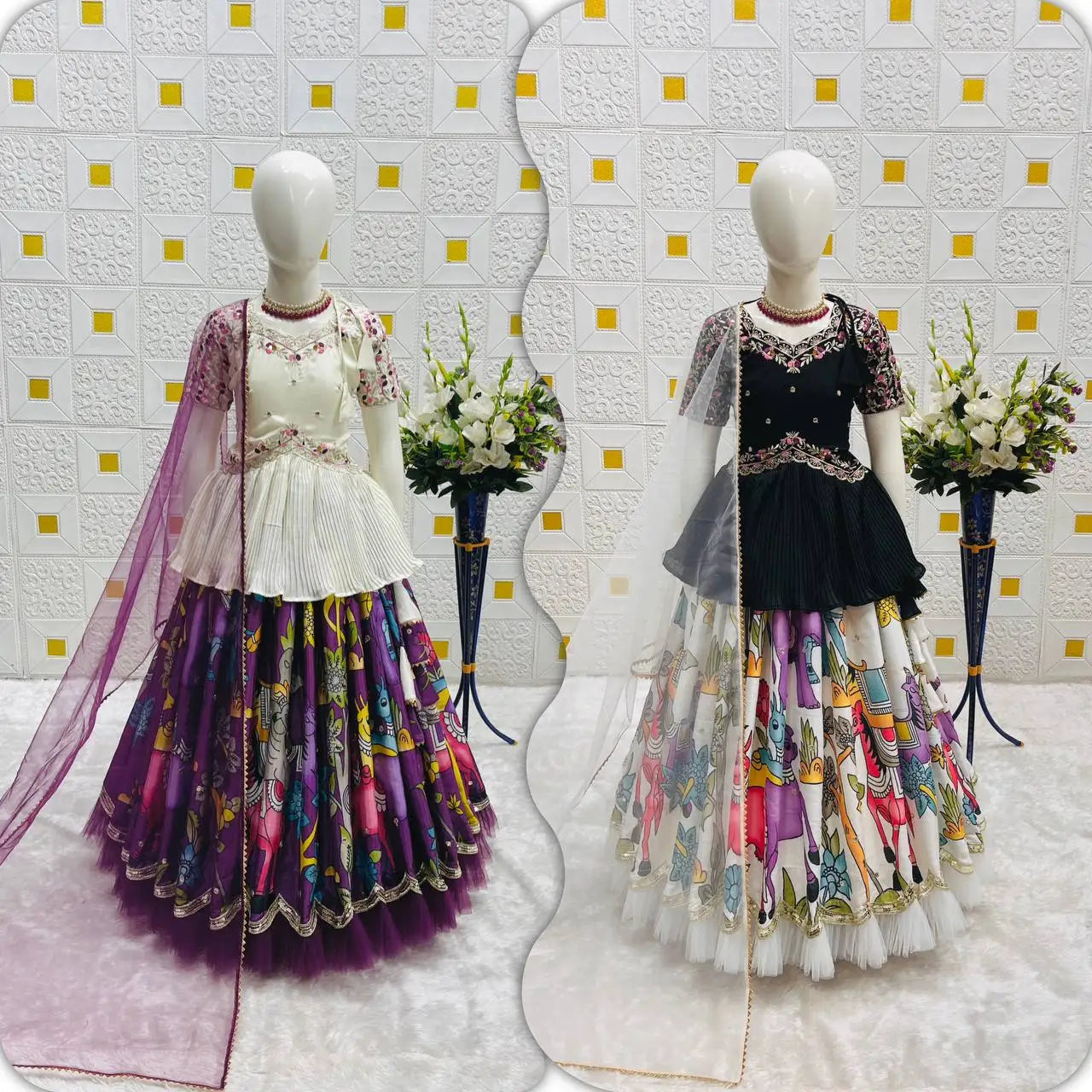 New Girls' Party Fully Stitched Reversible Choli Set Indian & Pakistani Clothing Ready to Wear with Stretchability