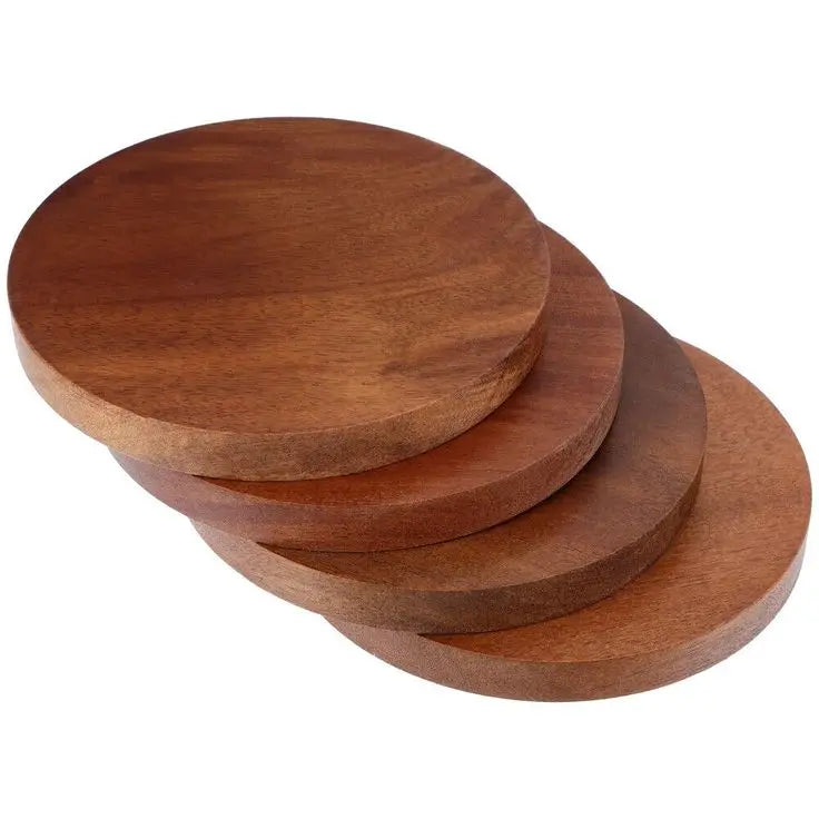 Eco-friendly coaster Reclaimed wood coaster Decorative wall plaques Natural finish wood Rustic wall art