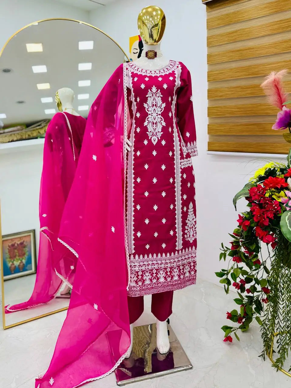 Designer New Party Top & Dupatta Set Indian and Pakistani Clothing
