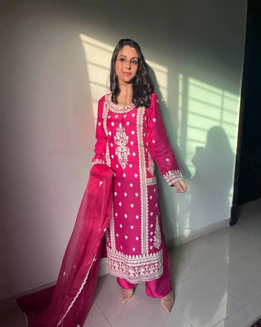 Designer New Party Top & Dupatta Set Indian and Pakistani Clothing
