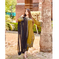 Luxury Designer Women Top Pant Dupatta Set with Heavy Embroidery for Wedding Festive and Party Wear Use from Indian Supplier