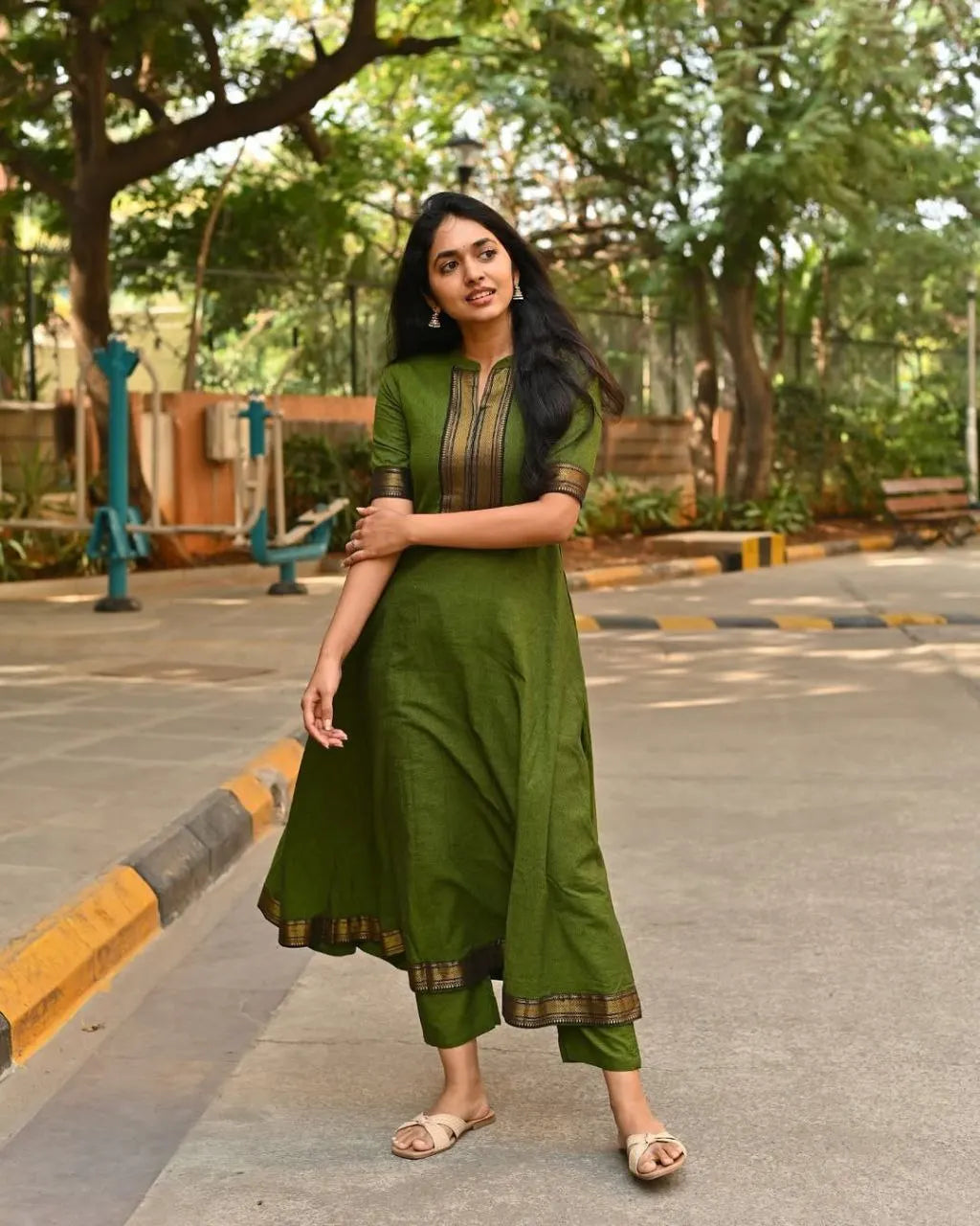 Elegant Formal Style Pure Chanderi Top & Pant New Special Fancy Design for Indian & Pakistani Clothing