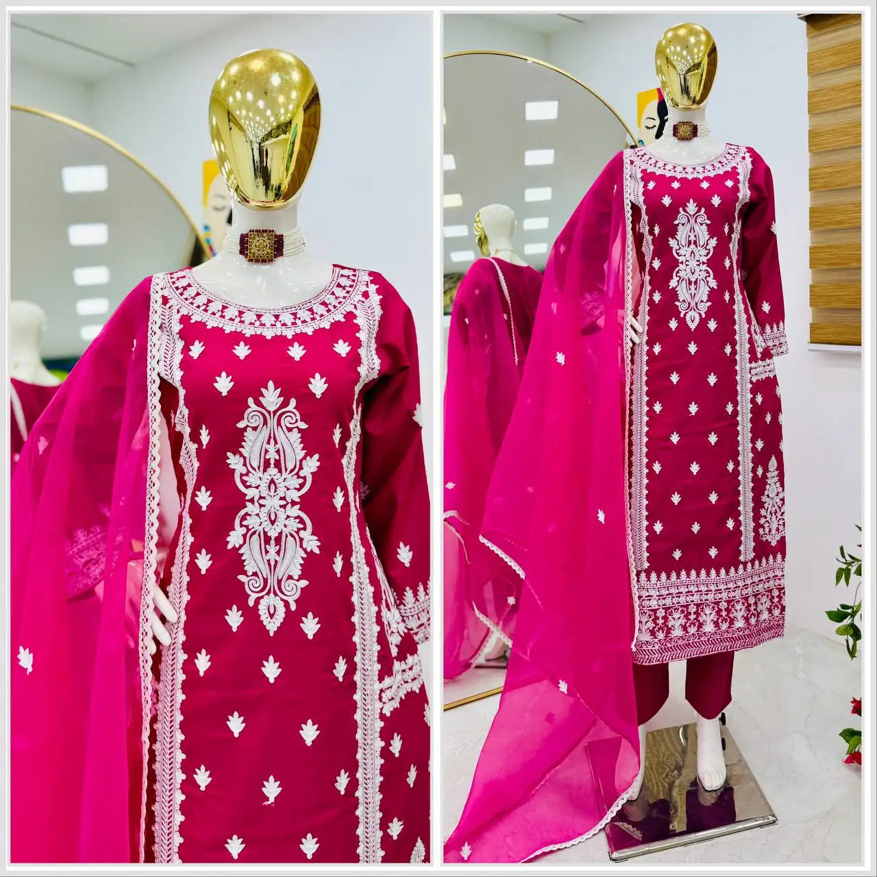 Designer New Party Top & Dupatta Set Indian and Pakistani Clothing
