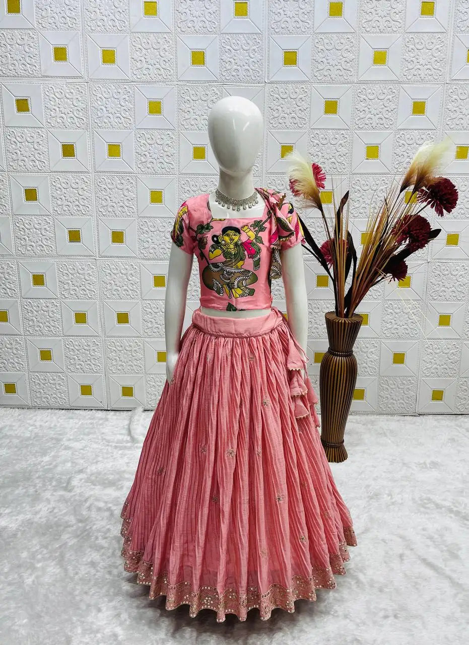 New Designer Fully Stitched Chinon Lakhnawi Cholli Set Ready to Wear Indian & Pakistani Clothing