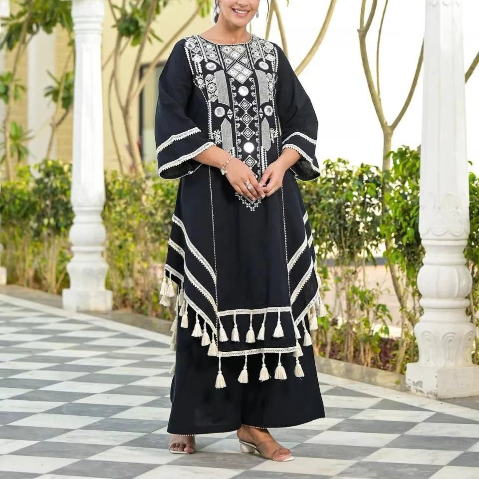 Designer Fully Stitched Reyon cotton Top and Dupatta Set New Trending Ready-to-Wear for Parties Indian & Pakistani Clothing