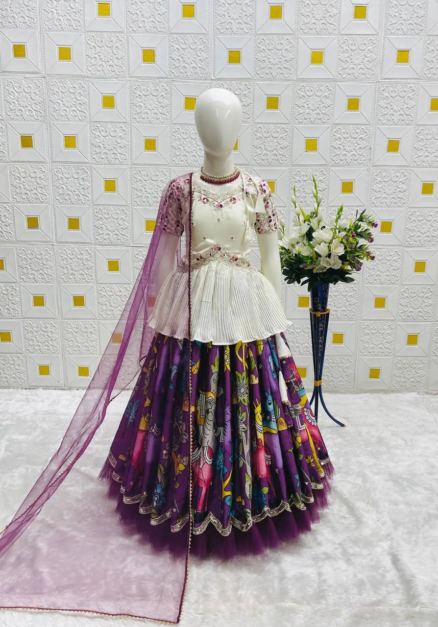 New Girls' Party Fully Stitched Reversible Choli Set Indian & Pakistani Clothing Ready to Wear with Stretchability