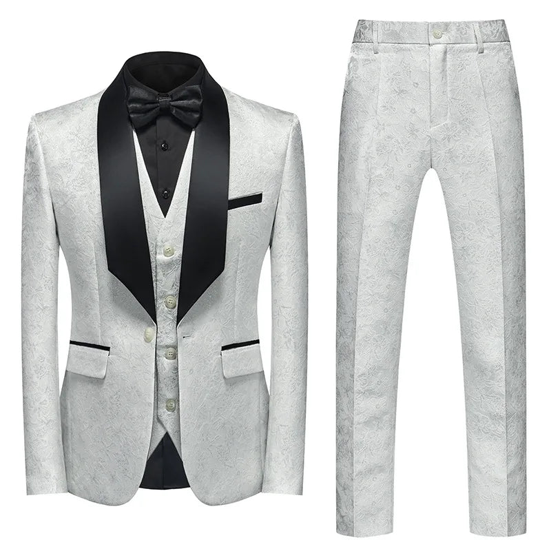 Men's Suit Suit Two-piece Autumn/winter Professional Business Slim Suit Best Man Groom's Wedding Dress