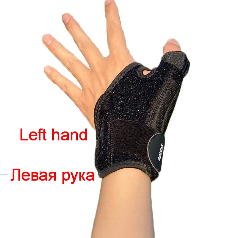 AOLIKES 1Pc Wrist Thumb Support Protector Tendon Sheath Injury Recovery Thumb Brace Splint Finger Sprain Retainer Band Arthritis