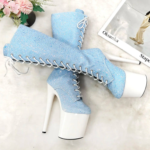 Sexy20cm Stripper High-heeled Boots