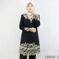 2022 New Muslim New Long Sleeve Women's Elastic Muslim Women's Fall Wear Crystal Cotton Embroidered Islamic Women's Clothes