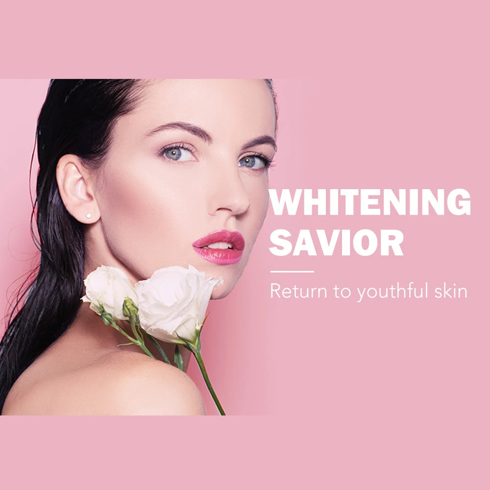 AILKE Whitening Serum, Anti-Aging, Reduce Freckles ,Dark Spots, With Rose Oil, Geranium Essential Oil, For Face & Body Essence