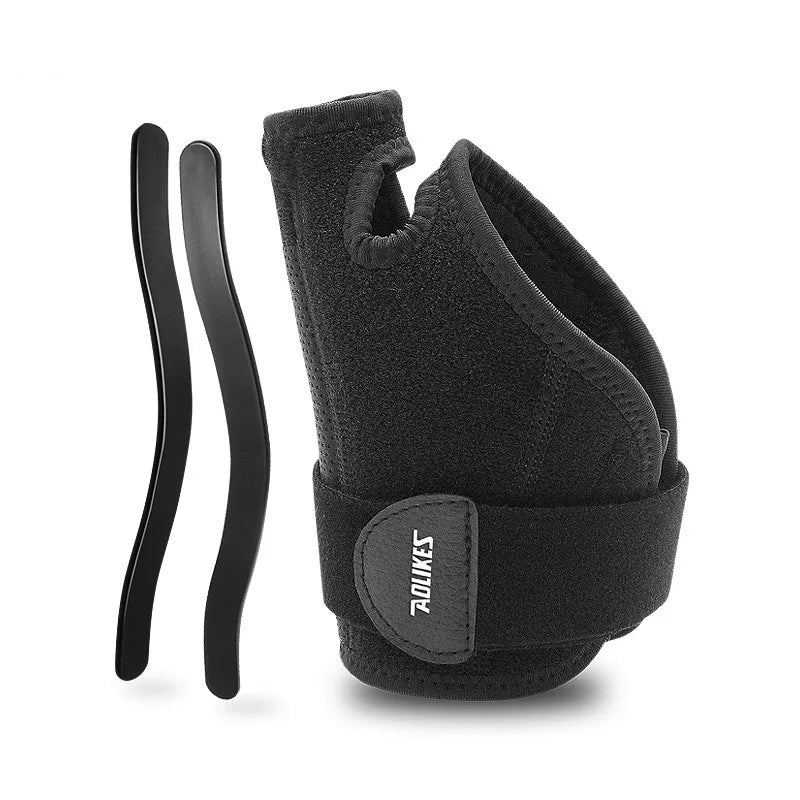 AOLIKES 1Pc Wrist Thumb Support Protector Tendon Sheath Injury Recovery Thumb Brace Splint Finger Sprain Retainer Band Arthritis