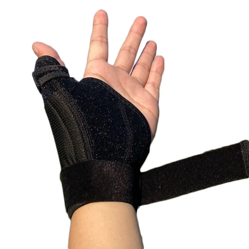 AOLIKES 1Pc Wrist Thumb Support Protector Tendon Sheath Injury Recovery Thumb Brace Splint Finger Sprain Retainer Band Arthritis