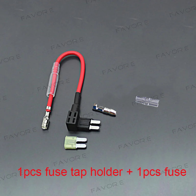 Micro2 Micro Mini Standard medium Blade Fuse Apapter Automotive Fuses tap Holder 2A 3A 5A 7.5A 10A
