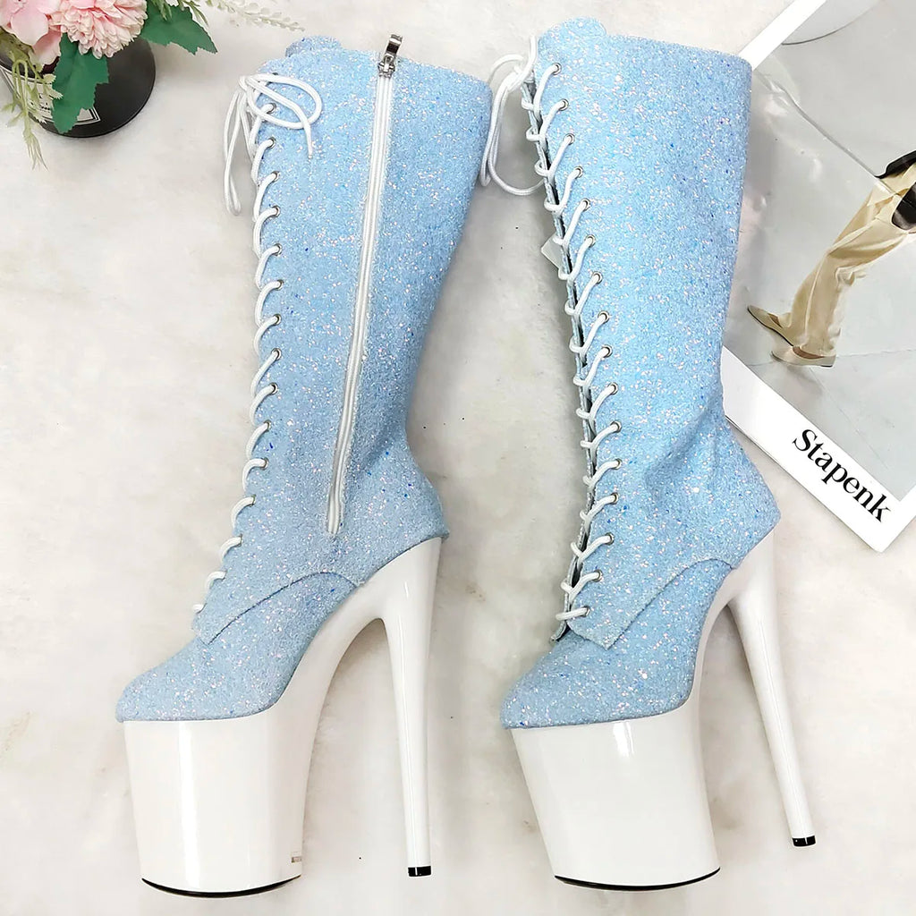 Sexy20cm Stripper High-heeled Boots