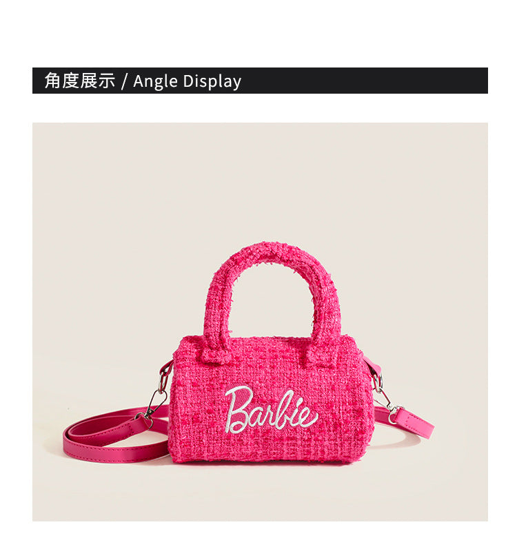 Nizi Pillow Bag Pink Shoulder Bag Women's Niche Design Bag 2026 New Model Handbag Crossbody Bag