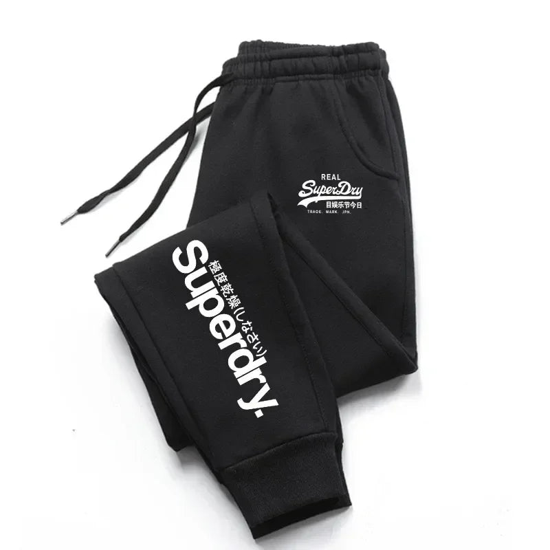 Outdoor sports jogging pants, men's daily casual pants, fashionable Harajuku street pants