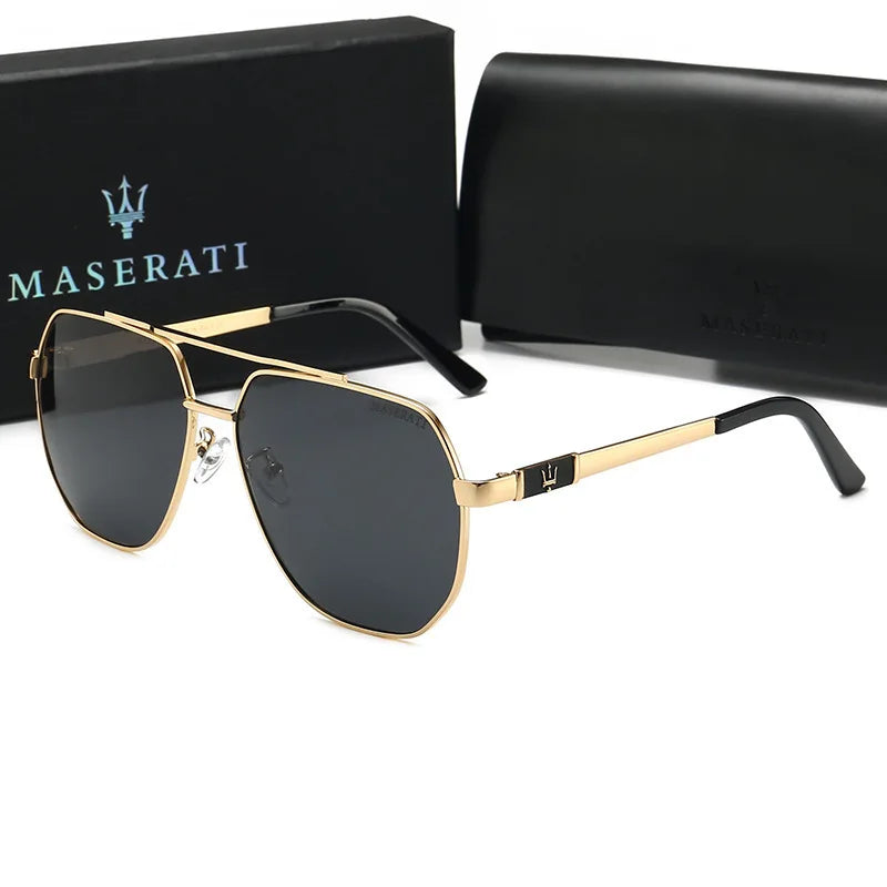 Car Luxury Men Polarized Sunglasses Anti Glare Driver Goggle For Maserati Quattroporte Spyder Levante Coupe GranTurismo
