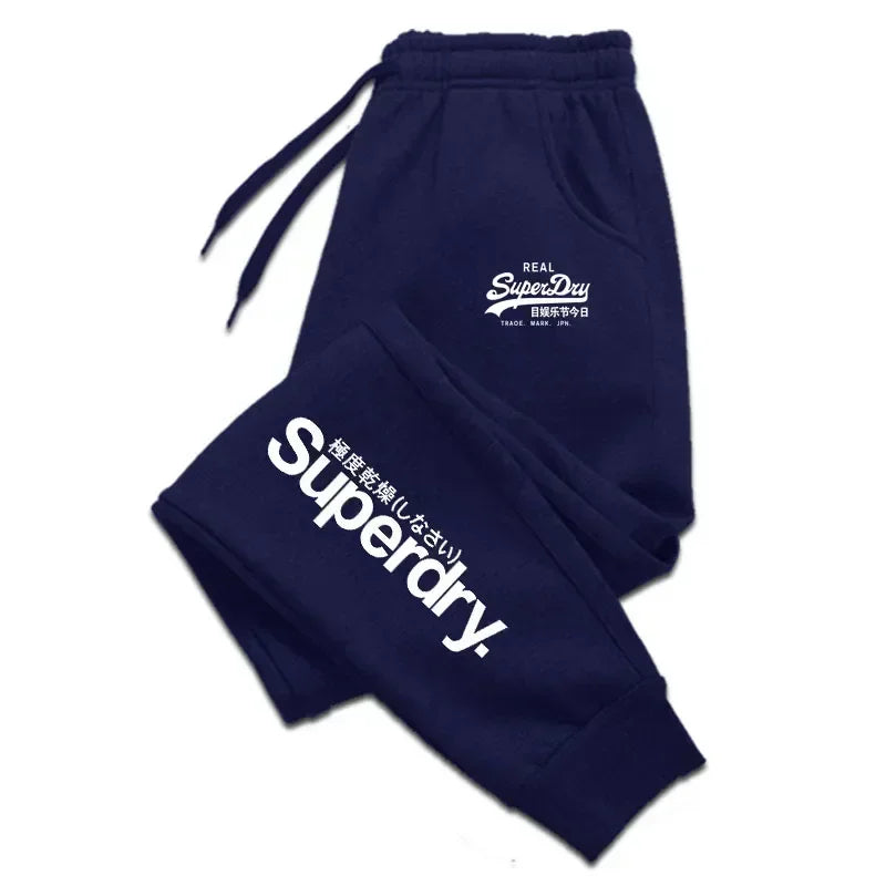 Outdoor sports jogging pants, men's daily casual pants, fashionable Harajuku street pants