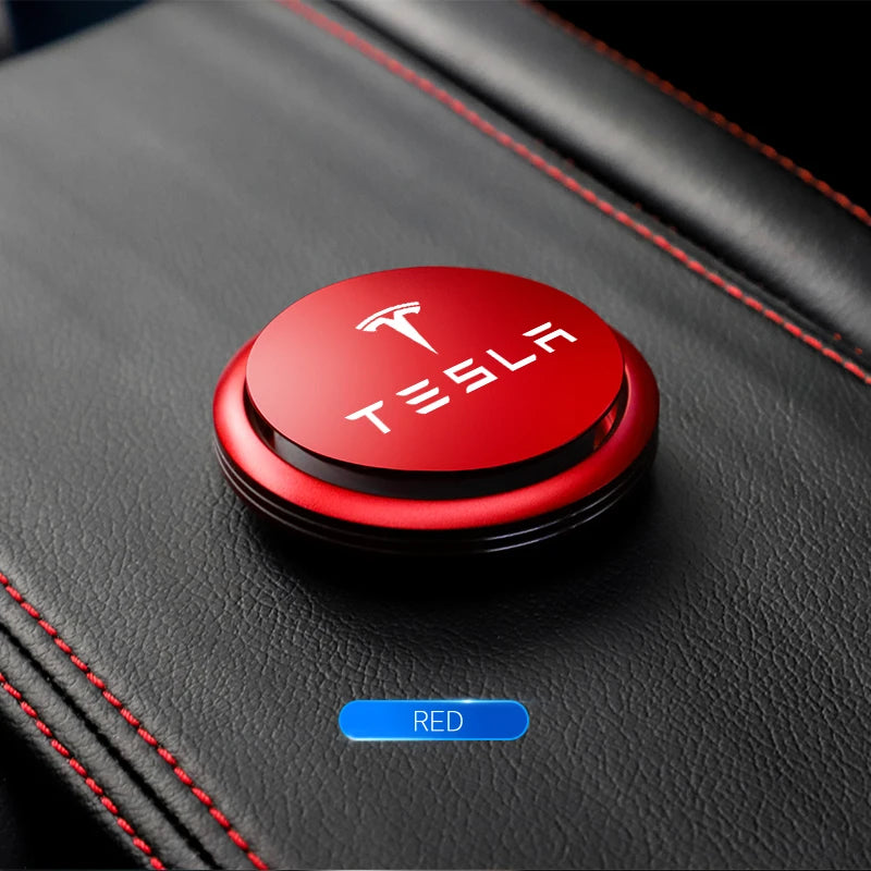 Car Perfume Air Freshener Fragrance Diffuser Interior Accessories For Tesla Model 3 Y S X Cybertruck Juguete Roadster Coil