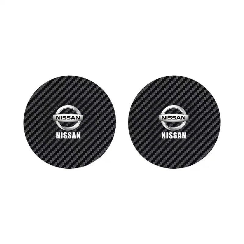 Car Cup Holder Coaster Anti-Slip Mat Car Water Cup Pad For Nissan Rogue Qashqai rontier Pathfinder Altima Sentra Murano Versa