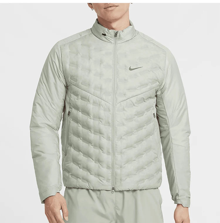 Nike/Nike Genuine Autumn and Winter New Men's Spliced Warm Running Sports down Jacket Fb7557-370