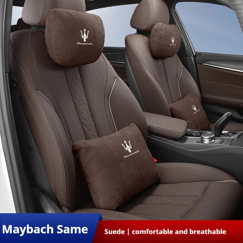 Maserati car neck support cushion 