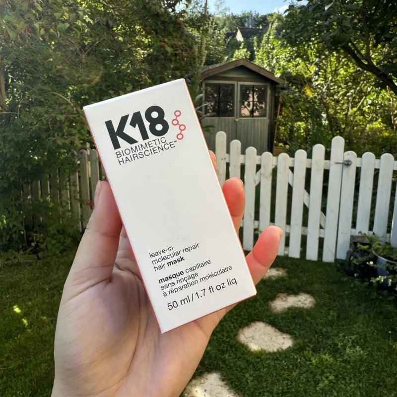 50ml K18 Leave-In Molecular kertain Repair Hair Mask Softens Restores Damaged Hair Deep Keratin Treatment for Hair and Scalp