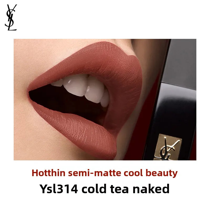 YSL Saint Laurent Black Bar Lipstick - Velvety Matte Lip Color, the Perfect Birthday Gift for Your Girlfriend