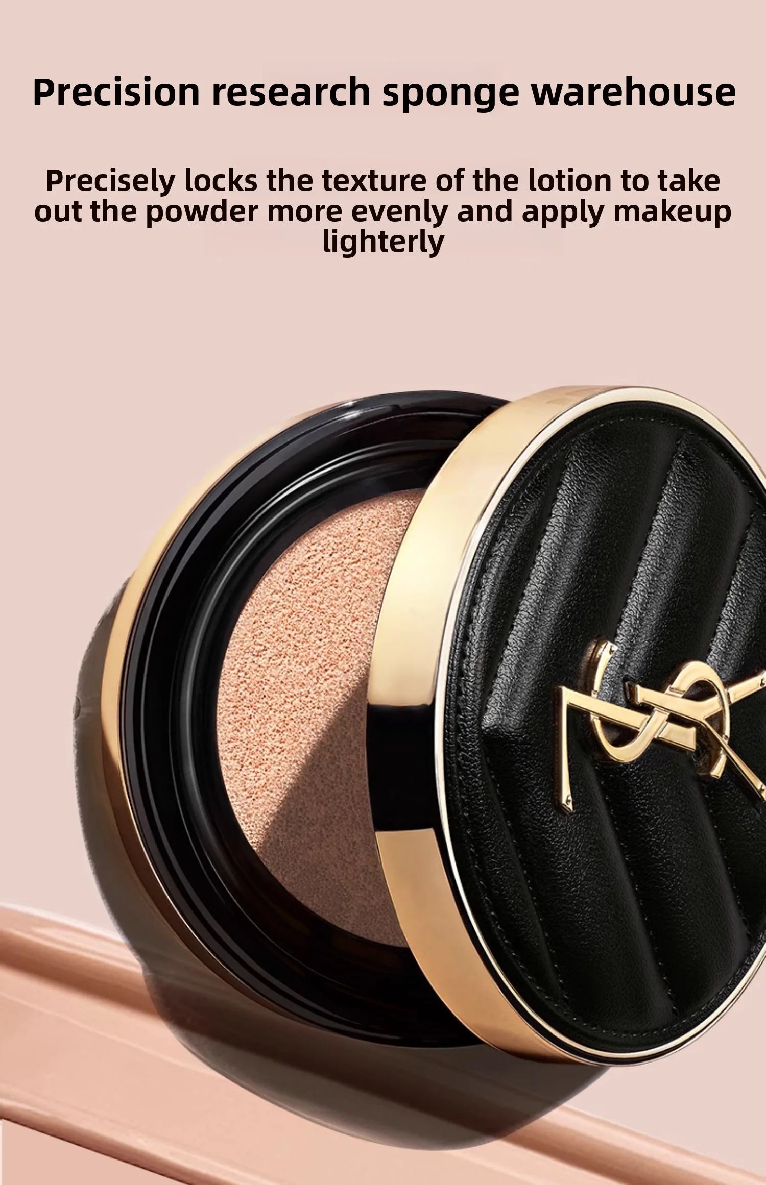 YSL New Leather Cushion - High Coverage, Transfer - Resistant, Perfect Birthday Makeup Gift for Her