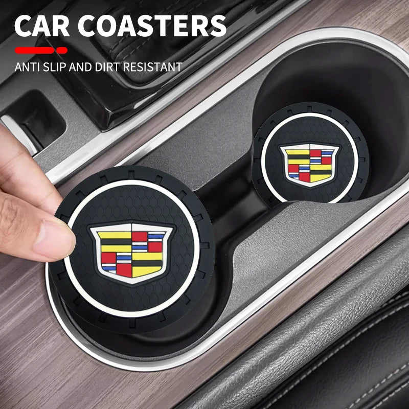 non-slip car coasters for Cadillac