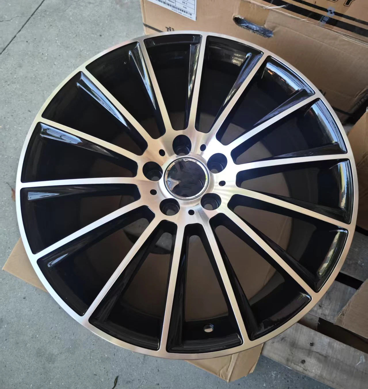 TP Hot Sale Muti Spoke Passenger Car Wheels 18 inch 8j 9j 5X112 Alloy Car Rim for Amg S63 GLE A B C Class