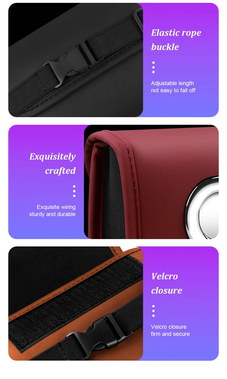for Baojun 510 730 360 560 RS-5 530 630 Wuling Hongguang S Leather Car Tissue Bag Seat Back Hanger Kleenex Case Visor Napkin Box