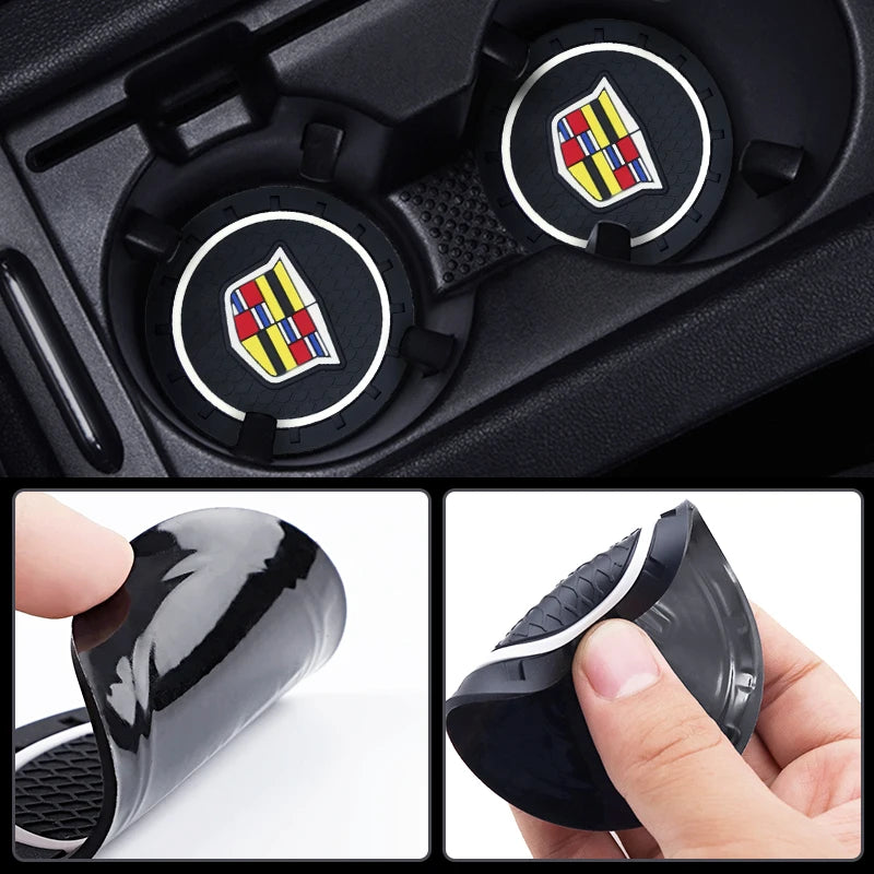 non-slip car coasters for Cadillac