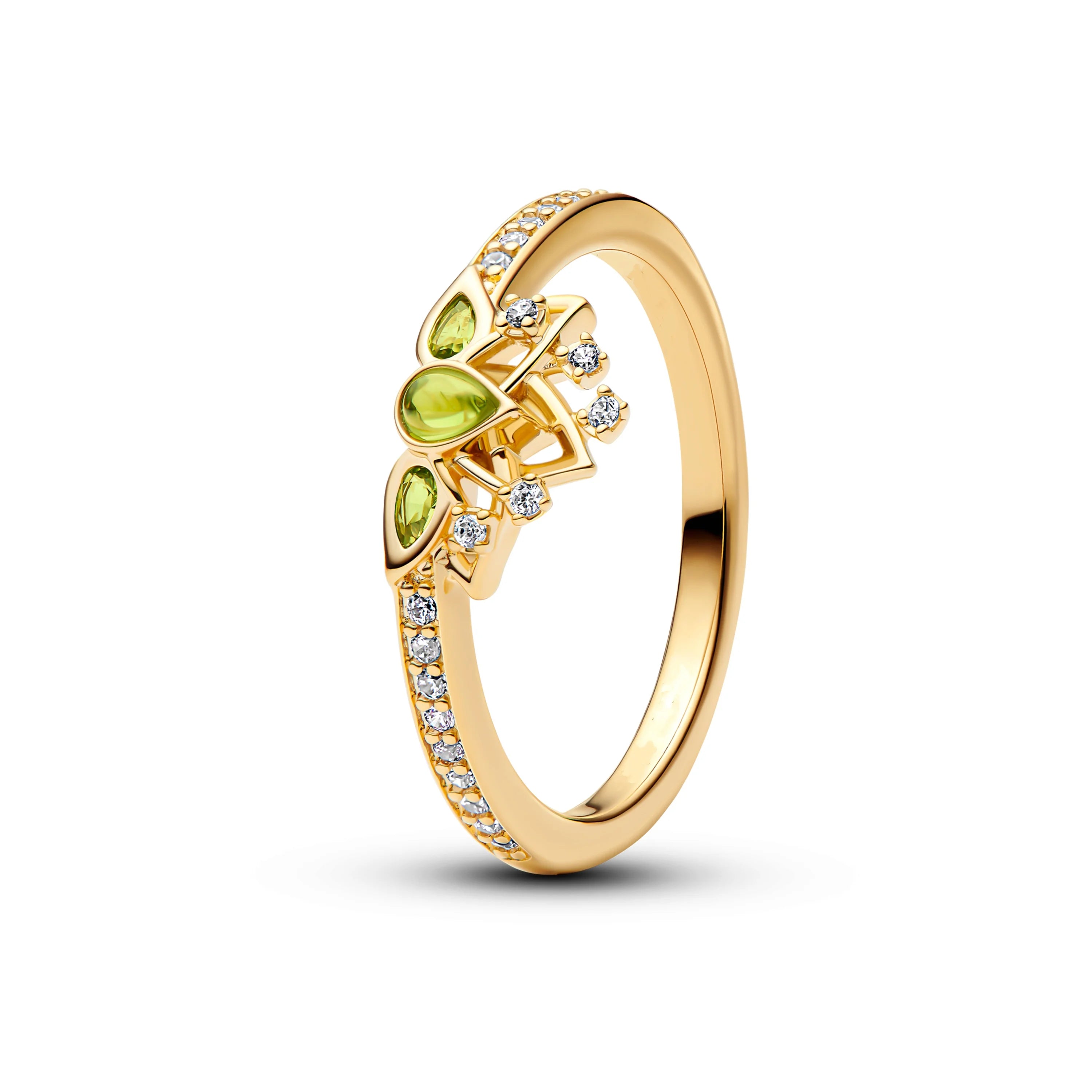 Hot Sales S925 Sterling Silver Disney New Style Charm Ring Crystal  Fashionable Luxury Accssory For Women Wedding Gift