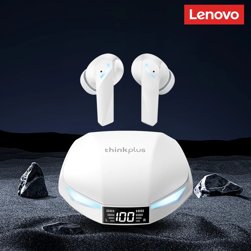 Original Lenovo GM2 Pro Max XT53 Bluetooth Earphones TWS Wireless Headphones Game Sport Headset Noise Cancelling Music Earbuds