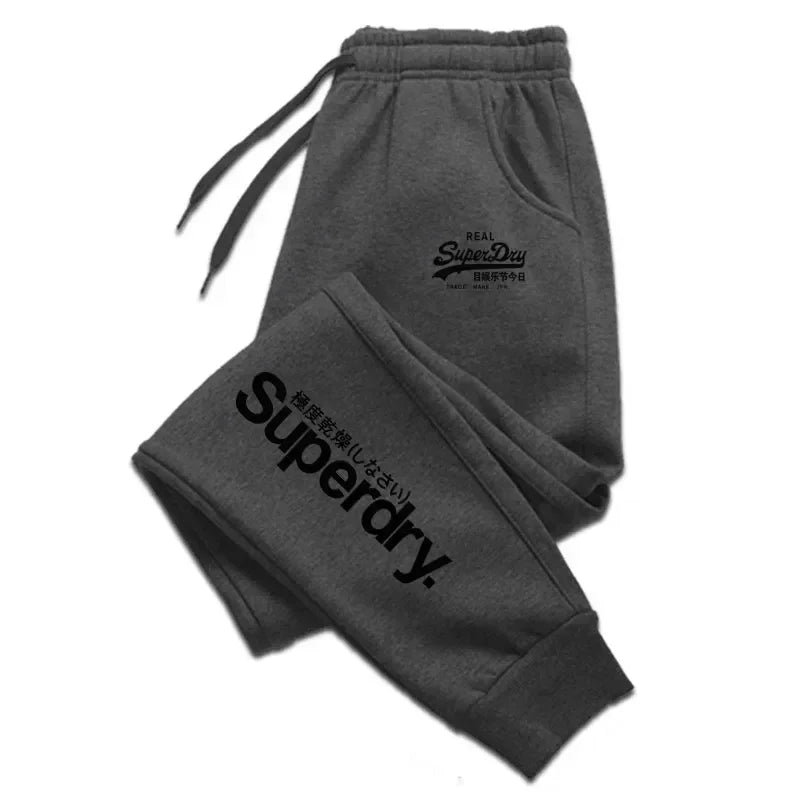 Outdoor sports jogging pants, men's daily casual pants, fashionable Harajuku street pants