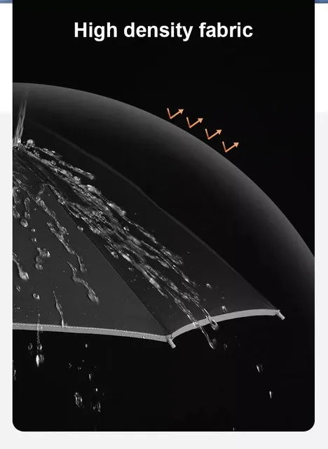 LED Umbrella Male Fully Automatic Reverse Umbrella Female Dual Purpose Folding Automatic Umbrella Large Size