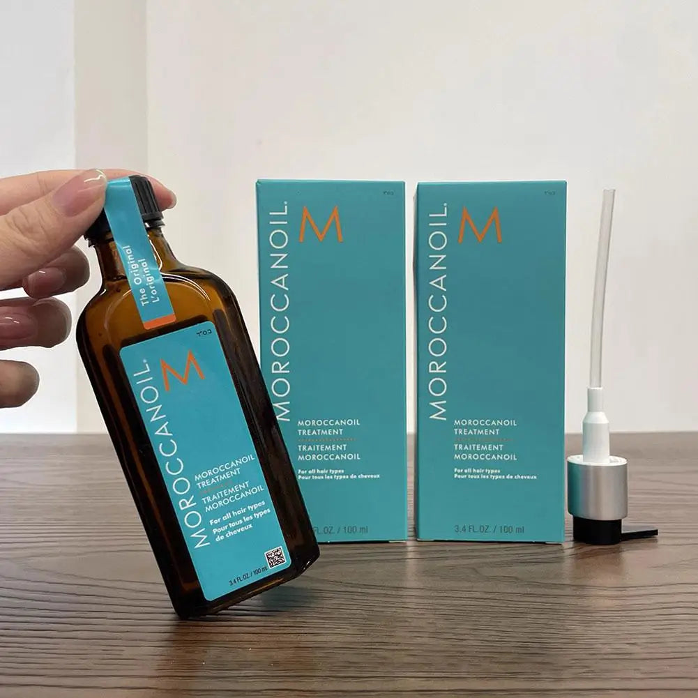 Morocco Hair Care Essential Oil Treatment Strengthen Hair Elasticity Dry Hair Repair Damaged Hair Nourish Scalp Hair Care