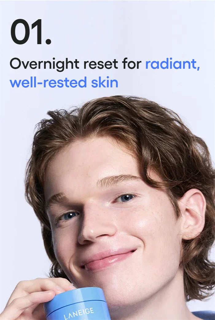 Laneige Water Sleeping Mask Hydrating Face Moisturizes Brightens Skin Creams Deep Moisturizing Shrink Pores Care for Beauty