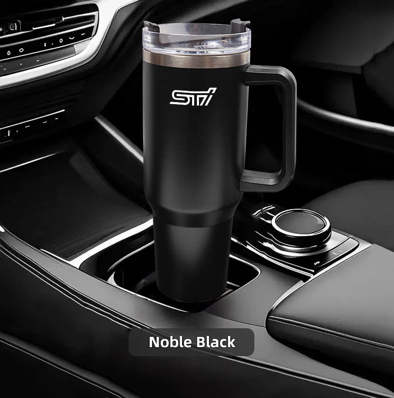 1200ML Insulated Tumbler with Handle Straw Travel Cup Coffee Cup For Subaru STI WRX 2006 XV Forester Impreza Crosstrek Legacy