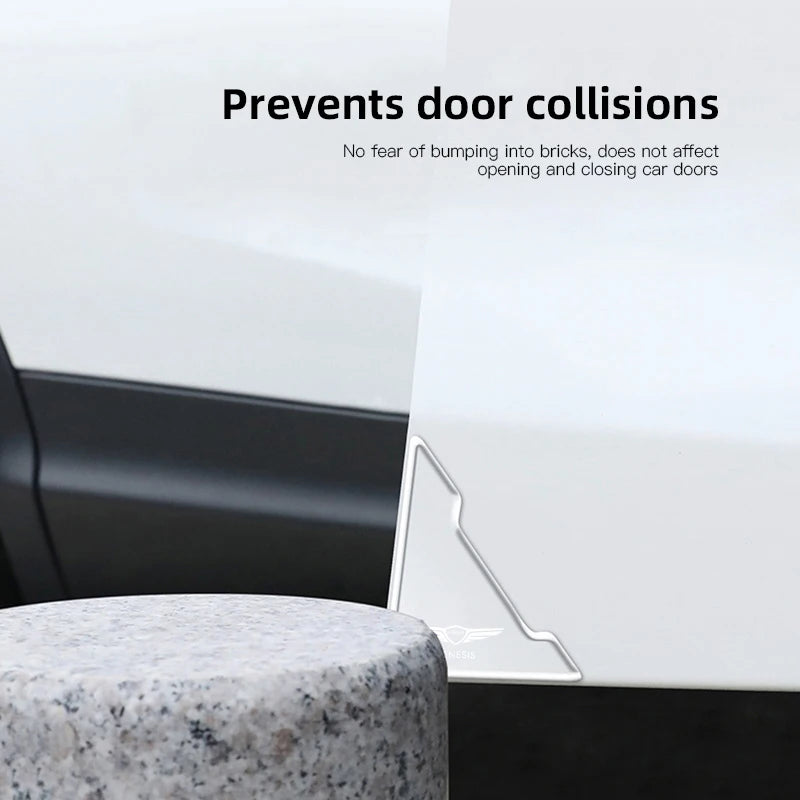 Car Door Corner Protection Decals Stickers Car Styling for Genesis G80 GV70 GV80 GV60 G70 Essentia Neolun G90 GV90 X Accessories