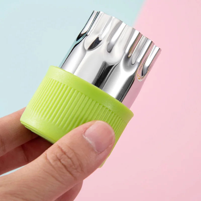 Colorful Cookie Cutter Set, 12 pcs  Shape Stainless Steel Mini Food Cutters, Perfect for Baking, Decorating, and Lunch Snacks