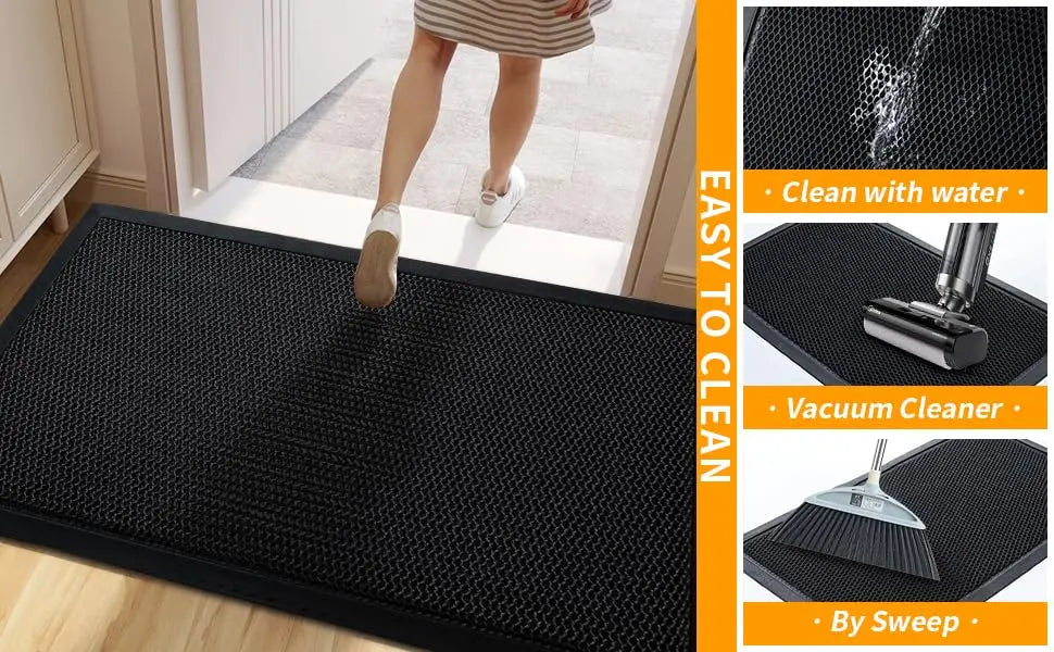 Non-slip Outdoor Elastic Carpet Front Doormat Comfortable Resilient Carpet Entrance Door Mat High Elasticity Floor Mat